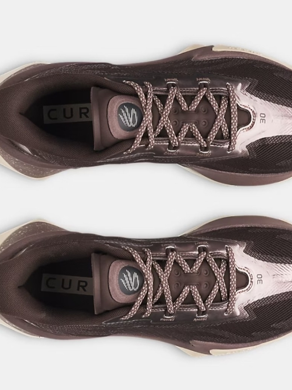 Under Armour Curry Series 7 'Craft' basketball shoes, featuring a brown